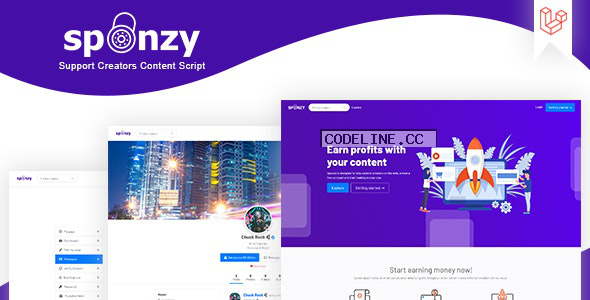 Sponzy v1.5 – Support Creators Content Script