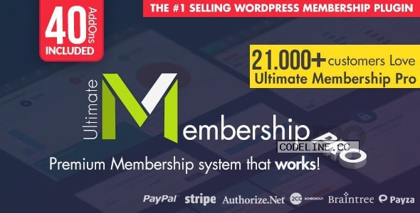 Ultimate Membership Pro WordPress Plugin v9.7