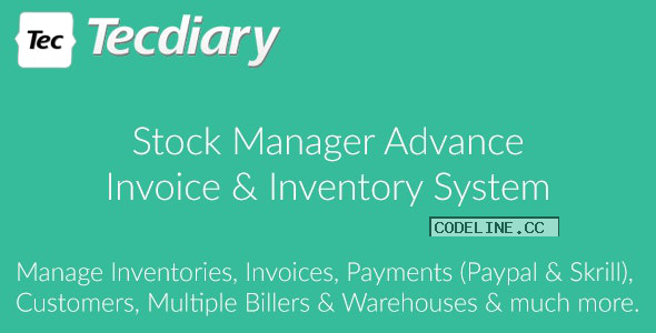 Stock Manager Advance (Invoice & Inventory System) v3.4.38