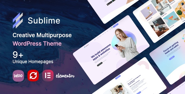 Sublime v1.5 – Creative Multipurpose WordPress Theme