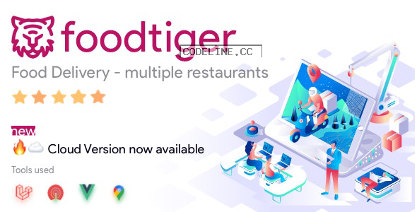 FoodTiger v1.5.0 – Food delivery – Multiple Restaurants