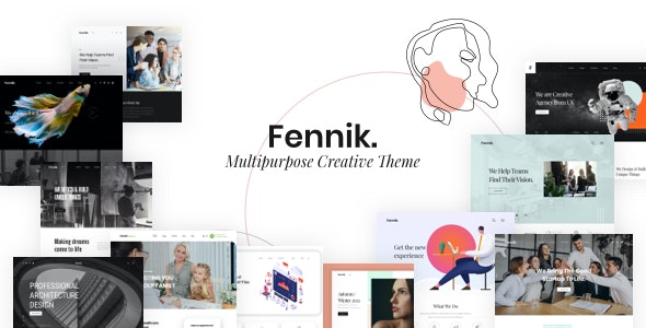 Fennik v1.0.7 – Multipurpose Creative Theme