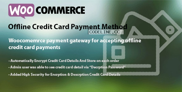 WooCommerce Offline Credit Card Payment Method v1.7