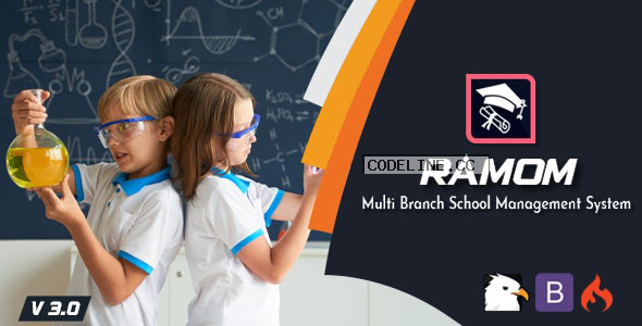 Ramom School v3.0 – Multi Branch School Management System