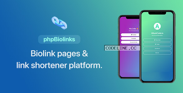 BioLinks v5.1.0 – Instagram & TikTok Bio Links & URL Shortener (SAAS Ready)