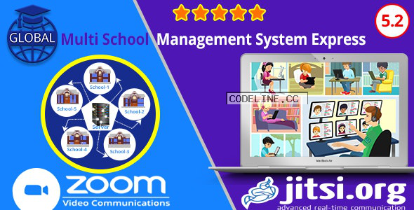 Global v5.2 – Multi School Management System Express