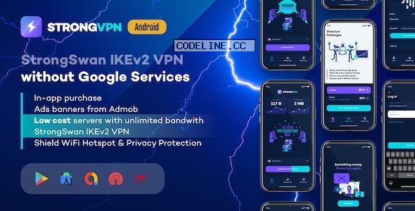 StrongVPN v1.4 – StrongSwan IKEv2 VPN stable & free VPN proxy for Android