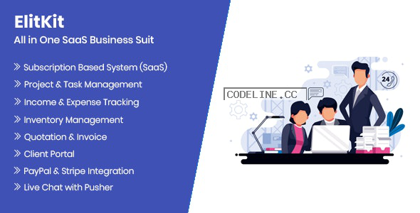 ElitKit v1.6.1 – All In One SaaS Business Suit