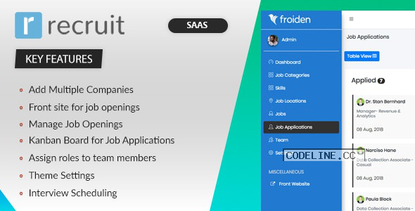 Recruit SAAS v3.3.4 – Recruitment Manager