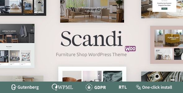 Scandi v1.0.5 – Decor & Furniture Shop WooCommerce Theme