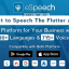 eSpeech v1.2.2 – Text to Speech Flutter Full App