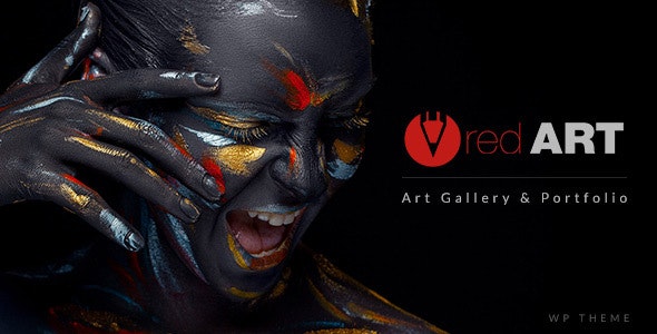 Red Art v2.7 – Artist Portfolio
