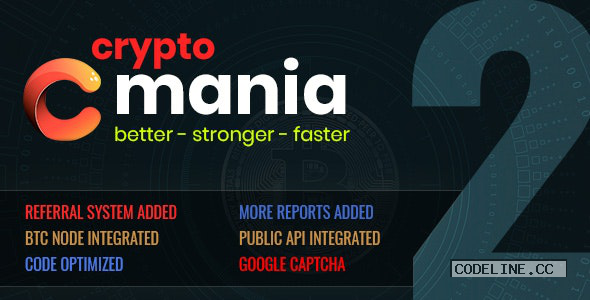 Cryptomania Exchange Pro v2.0.4 – cryptocurrency trade
