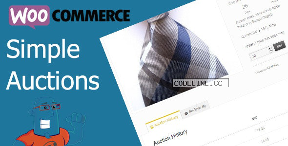 WooCommerce Simple Auctions v2.0.0 – WordPress Auctions