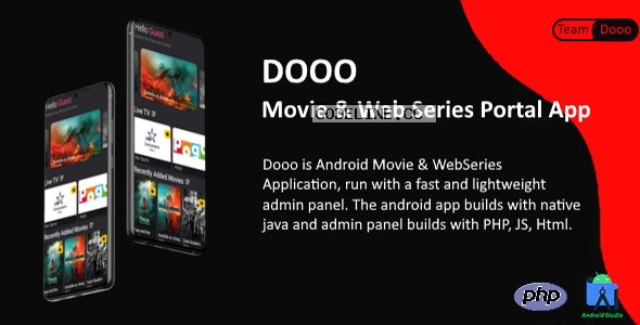 Dooo v2.3.5 – Movie & Web Series Portal App