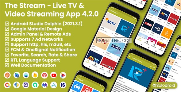 The Stream v4.2.0 – Live TV & Video Streaming App