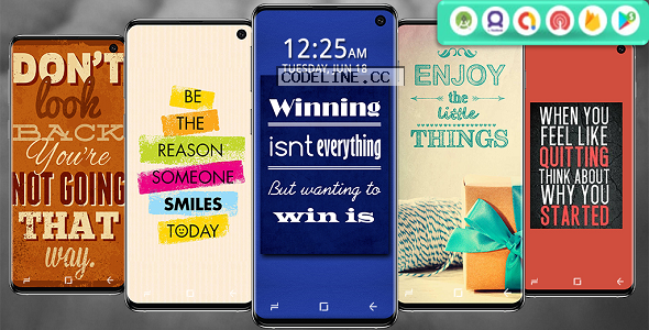 Android Quotes WallPaper Ringtone on Firebase