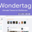 Wondertag v1.1 – The Ultimate WoWonder Theme