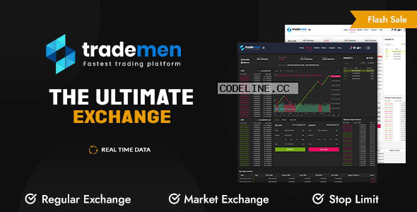 Trademen v1.0.8 – Ultimate Exchange, Live Trading, Tradingview, banking, kyc, market exchange