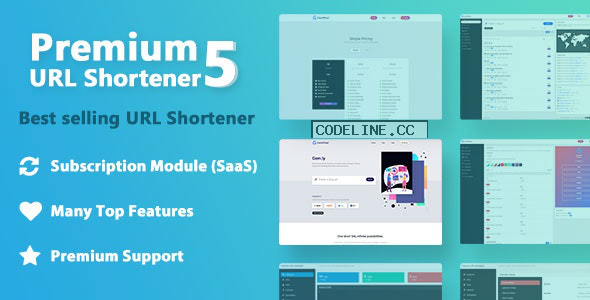 Premium URL Shortener v5.9.1