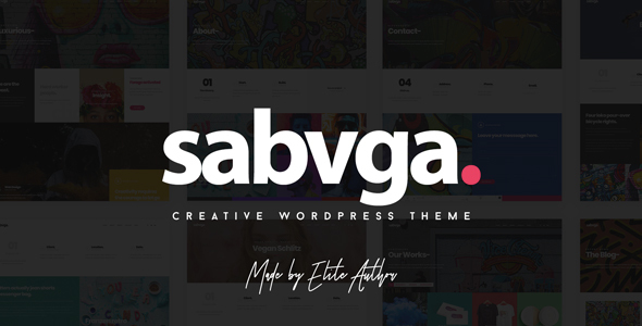 Sabvga v1.4 – Modern & Creative Portfolio Theme