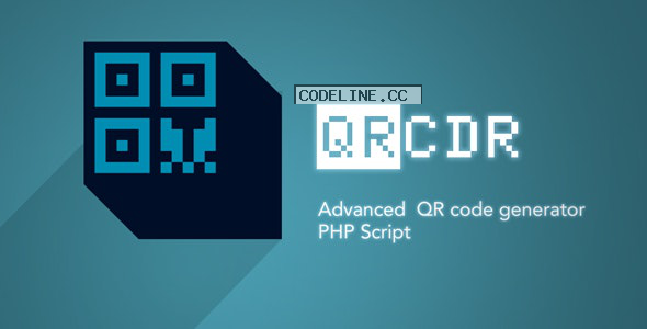 QRcdr v3.3 – responsive QR Code generator