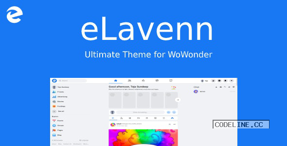eLavenn v1.2 – The Ultimate WoWonder Theme