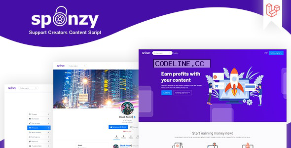 Sponzy v1.0 – Support Creators Content Script