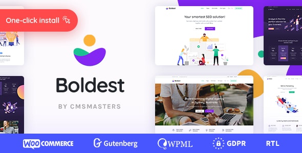 Boldest v1.0.4 – Consulting and Marketing Agency Theme