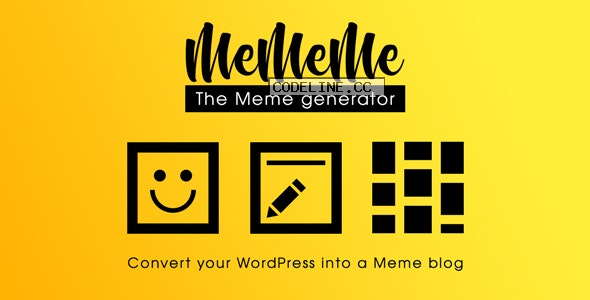 MeMeMe v1.8.9 – The Meme Generator | WP Plugin