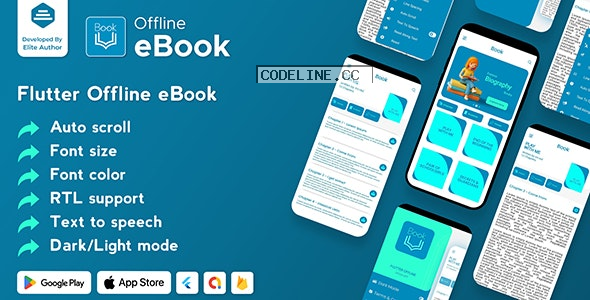 Flutter Offline eBook App v2.0.2