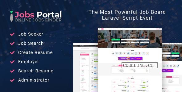 Jobs Portal v3.2 – Job Board Laravel Script