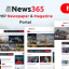News365 v6 – PHP Newspaper Script Magazine Blog with Video Newspaper