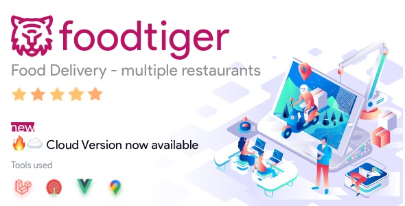 FoodTiger v1.3.2 – Food delivery – Multiple Restaurants