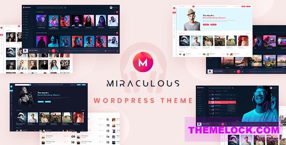 Miraculous v1.1.8 – Online Music Store WordPress Theme