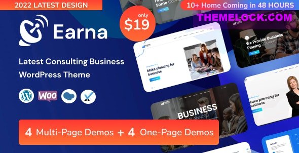 Earna 1.0.5 – Consulting Business WordPress Theme
