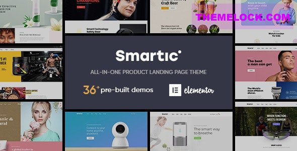 Smartic v1.9.2 – Product Landing Page WooCommerce Theme