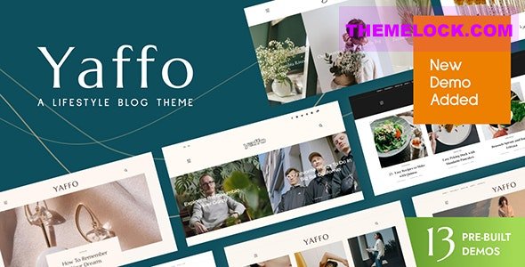 Yaffo v1.3.0 – A Lifestyle Personal Blog WordPress Theme