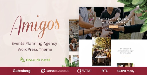 Amigos v1.0.6 – Party & Celebration Event Agency