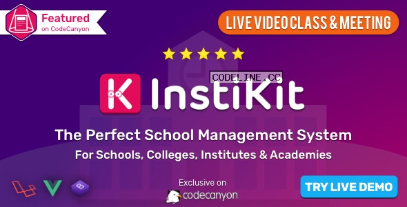InstiKit School v2.8.0 – School Management System & School ERP