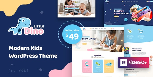 Littledino v1.2.3 – Modern Kids WordPress Theme