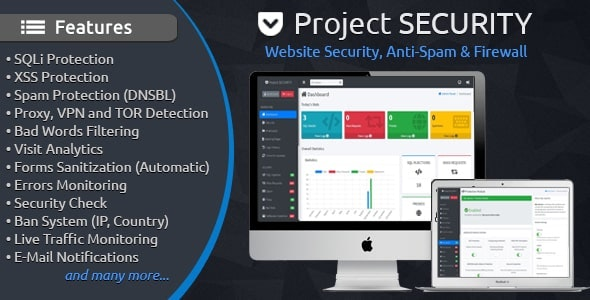 Project SECURITY v4.2 – Website Security, Anti-Spam & Firewall
