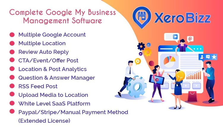 XeroBizz v1.1 – Complete Google My Business Management Software (SaaS Platform)