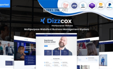 Dizzcox v2.2 – Multipurpose Website & Business Management System CMS