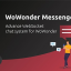 Real-Time Messenger (websocket) & Music Plugin for WoWonder Social Network (Free audio/video calls) v1.3