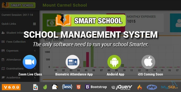Smart School v6.0.0 – School Management System