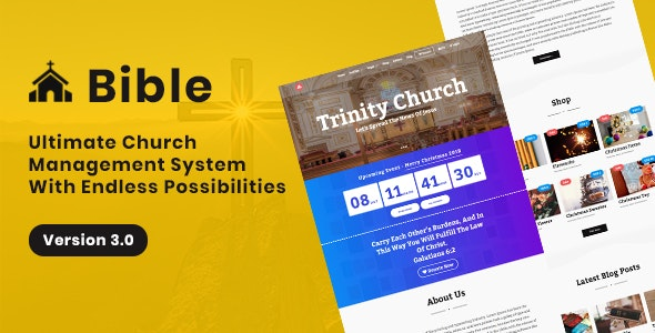 Bible v3.0 – Church Management System