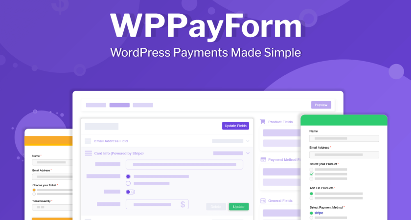 WPPayForm Pro v2.1.0 – WordPress Payments Made Simple