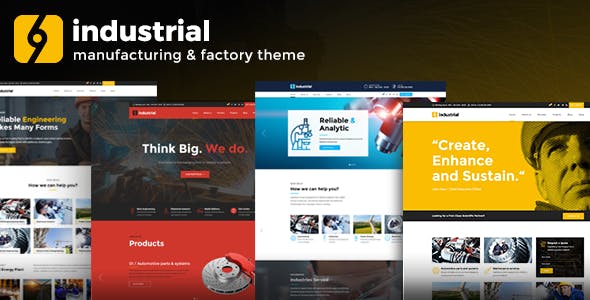 Industrial v1.4.5 – Corporate, Industry & Factory