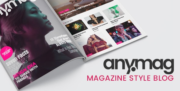 Anymag v2.5.4 – Magazine Style WordPress Blog